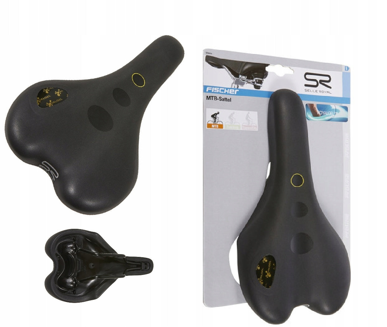Bicycle saddle Selle Royal Gel MTB gel comfortable soft unisex
