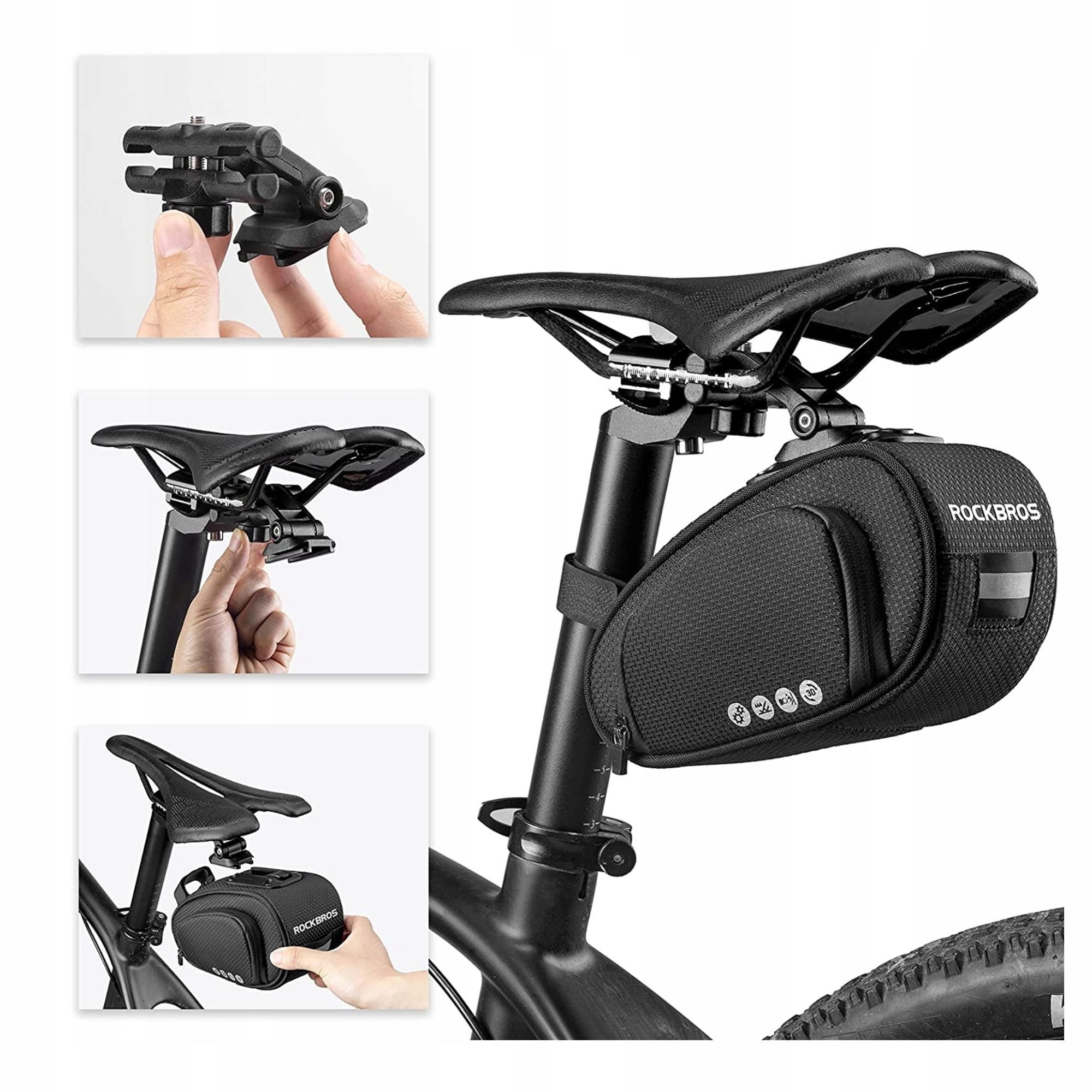 Bicycle saddle bag Rockbros C40 Brand Rockbros
