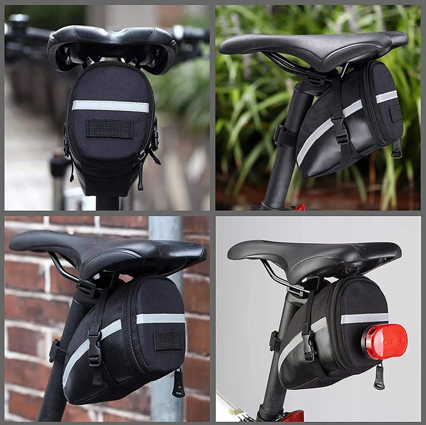 Bicycle saddle pouch 1,7L – waterproof seat bag for seat post Manufacturer code RKT01863