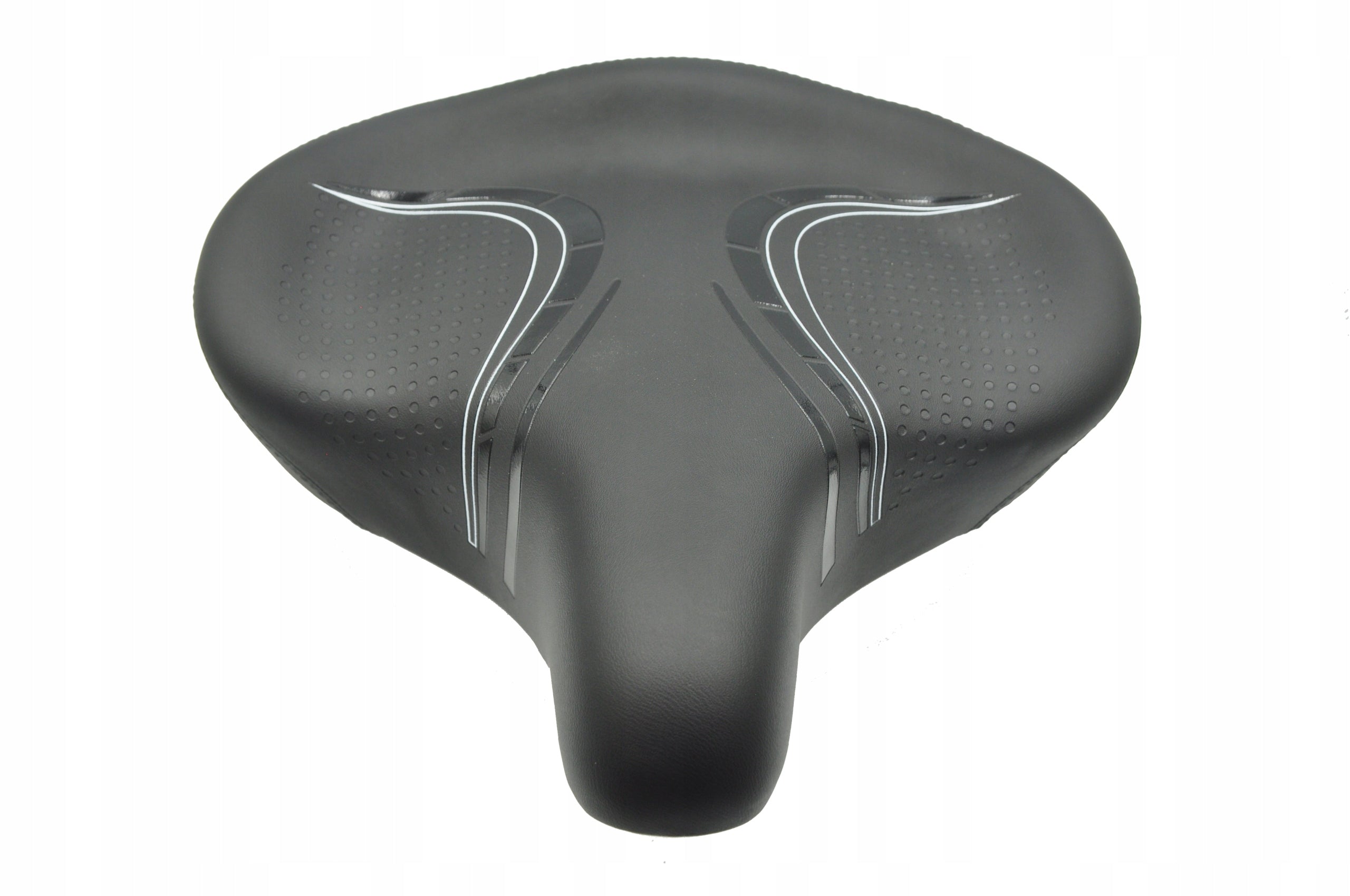 Bicycle saddle wide comfortable HSD-AZ-6002 325x310 mm