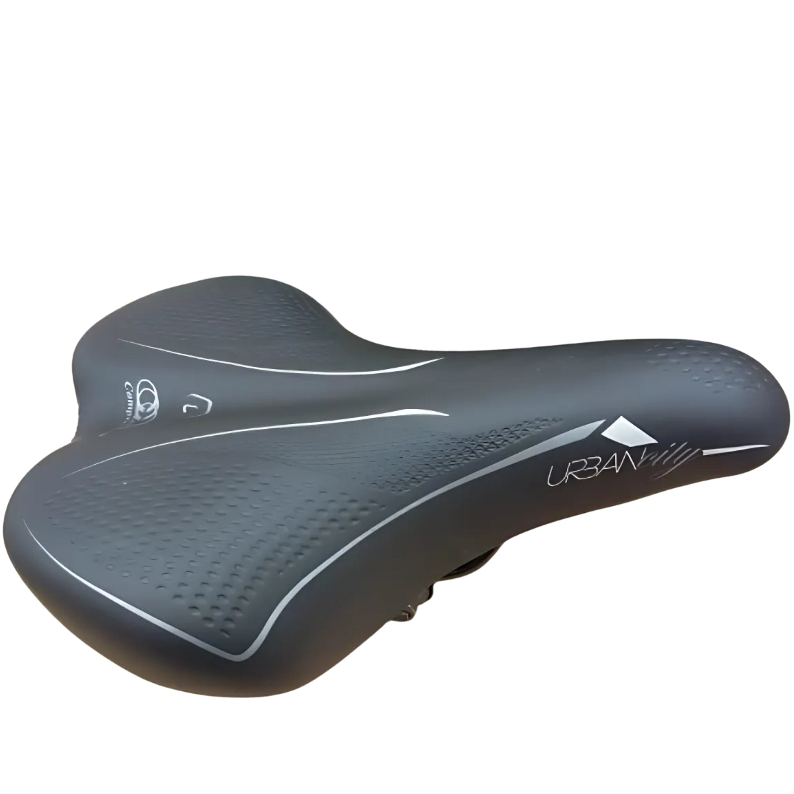Bicycle saddle women saddle couch Comfort and style for city bikes Color black