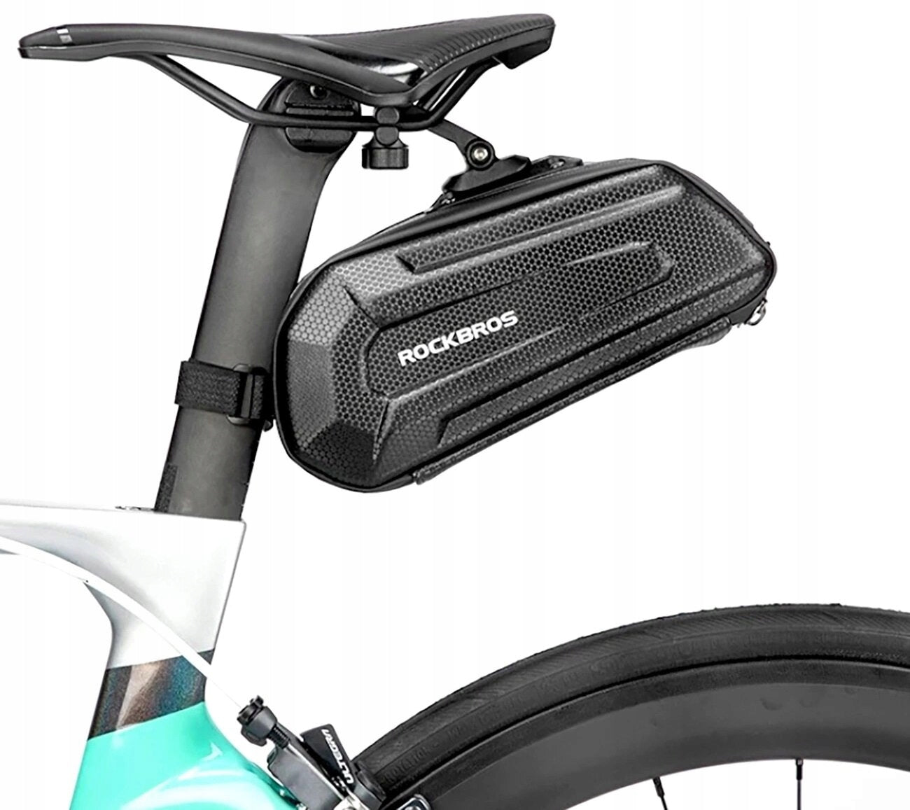 Bicycle seat bag ROCKBROS B69 Black Kind rear