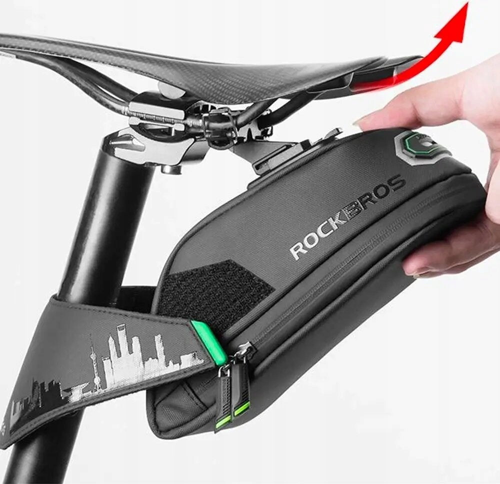 Bicycle seat bag ROCKBROS C27-1 Color black
