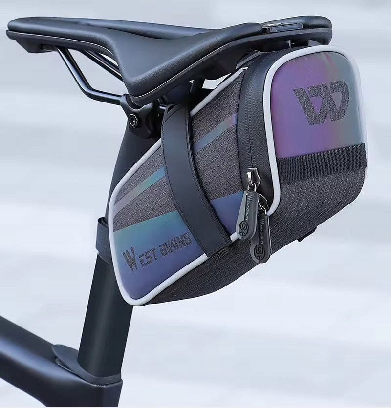 Bicycle seat bag under saddle bicycle pouch rear West Biking Manufacturer code 0707358
