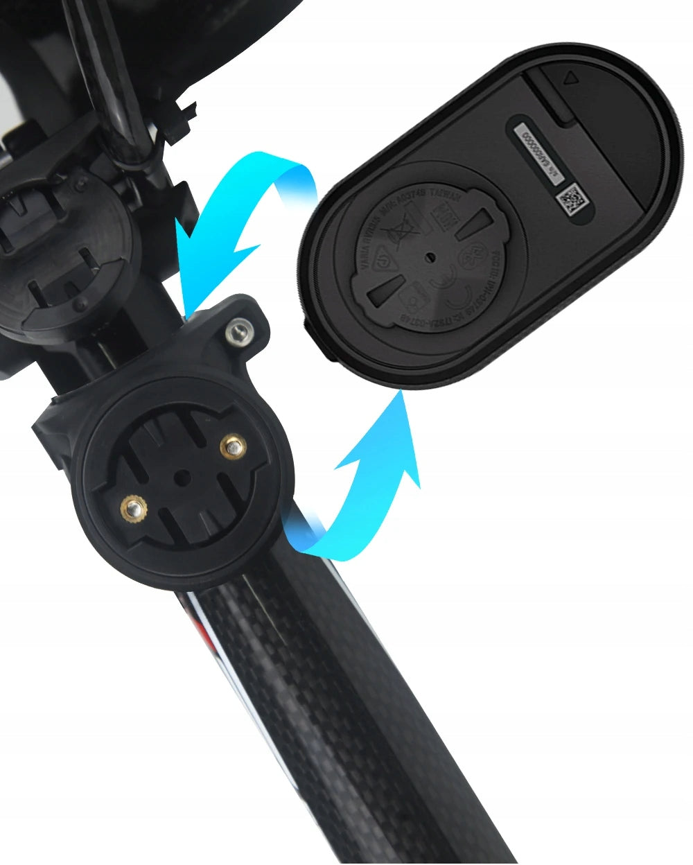 Bicycle seat post holder for radar lamp GARMIN Varia RTL515 RVR315 EAN (GTIN) 5906818340077
