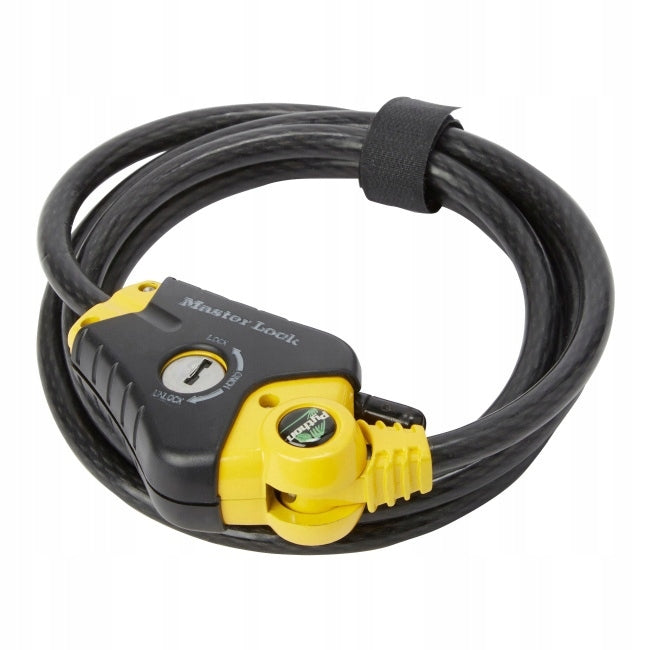 Bicycle security cable adjustable 1,8mx10mm key lock 8433 EURD Manufacturer code 8433EURD linka do roweru