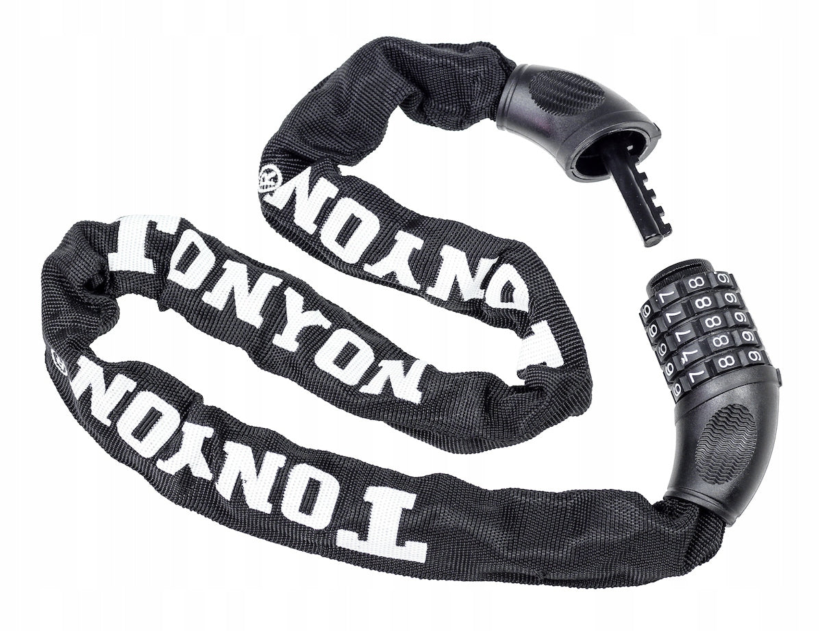 Bicycle security chain TONYON 237206 Model 237206