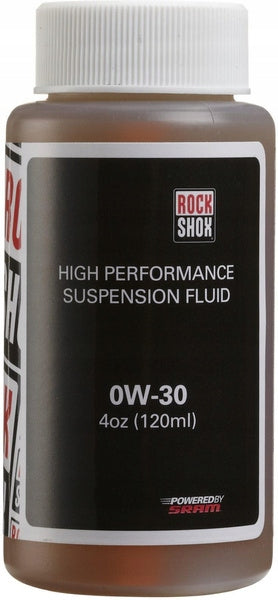 Bicycle shock absorber oil RockShox Suspension Oil 0W-30 120 ml For for shock absorbers