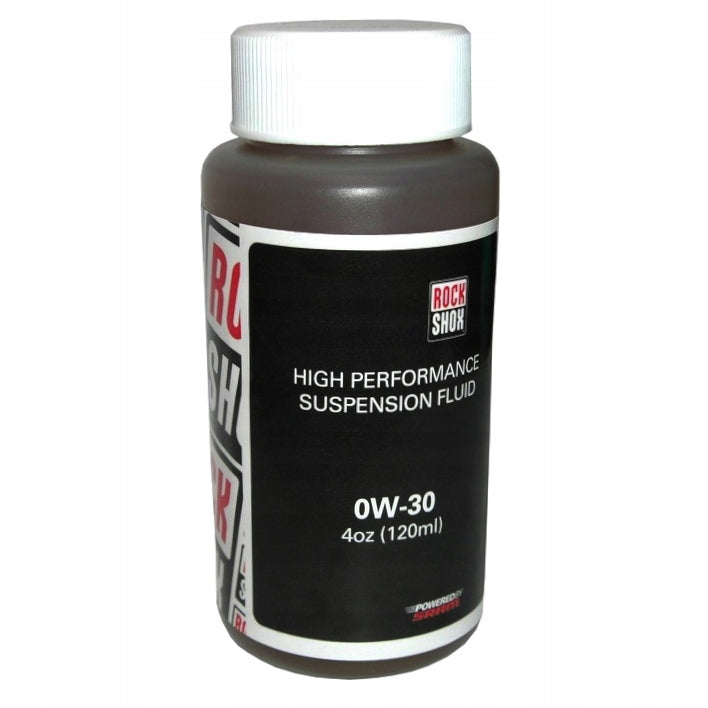 Bicycle shock absorber oil RockShox Suspension Oil 0W-30 120 ml Packaging capacity 120 ml