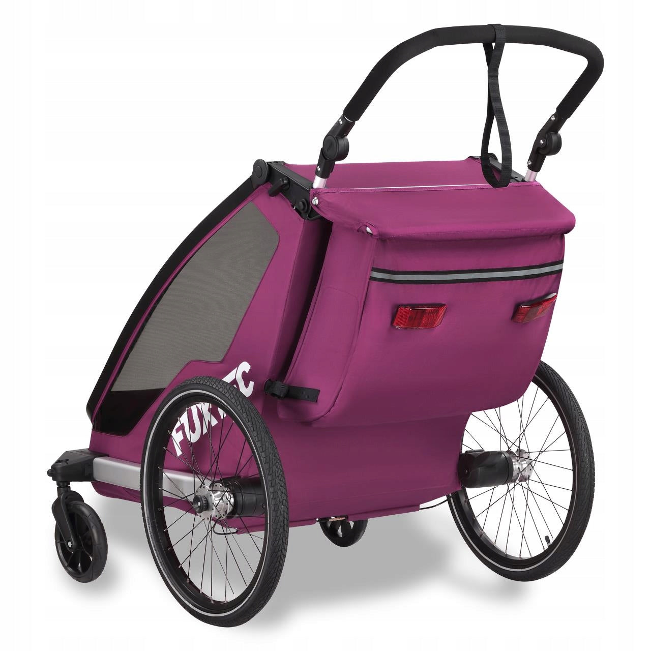 Bicycle trailer FUXTEC FX-FA1-SET with jogger wheel Brand FUXTEC
