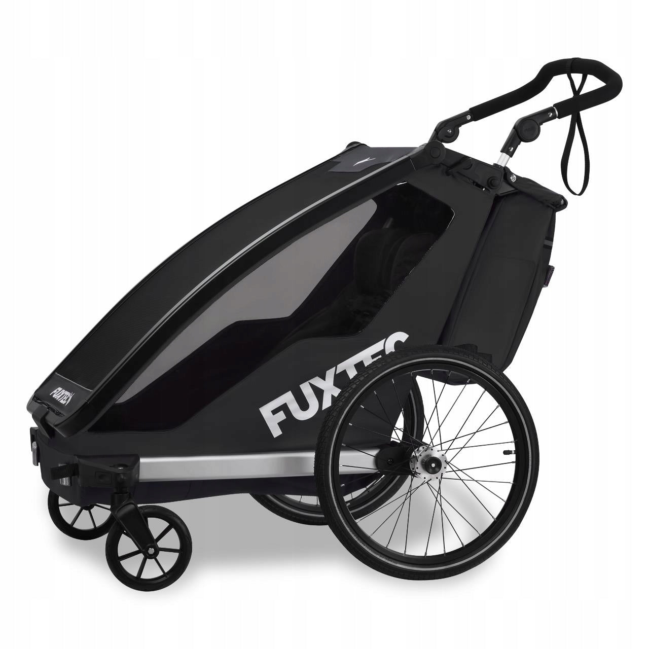 Bicycle trailer FUXTEC Sportfux black double UV/rain EAN (GTIN) 4260727549138