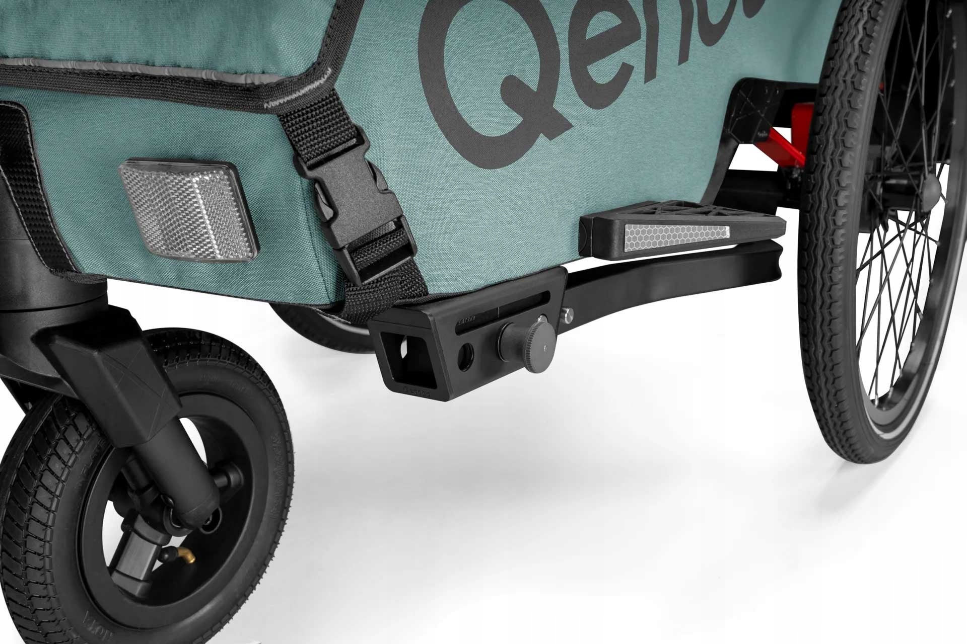 Bicycle trailer QERIDOO QUPA 1 Plus Blue EAN (GTIN) 4260204182438