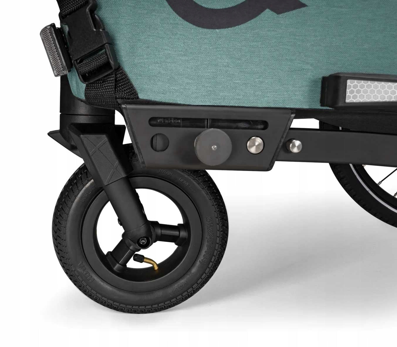 Bicycle trailer QERIDOO QUPA 1 Plus Blue Maximum load 50 kg