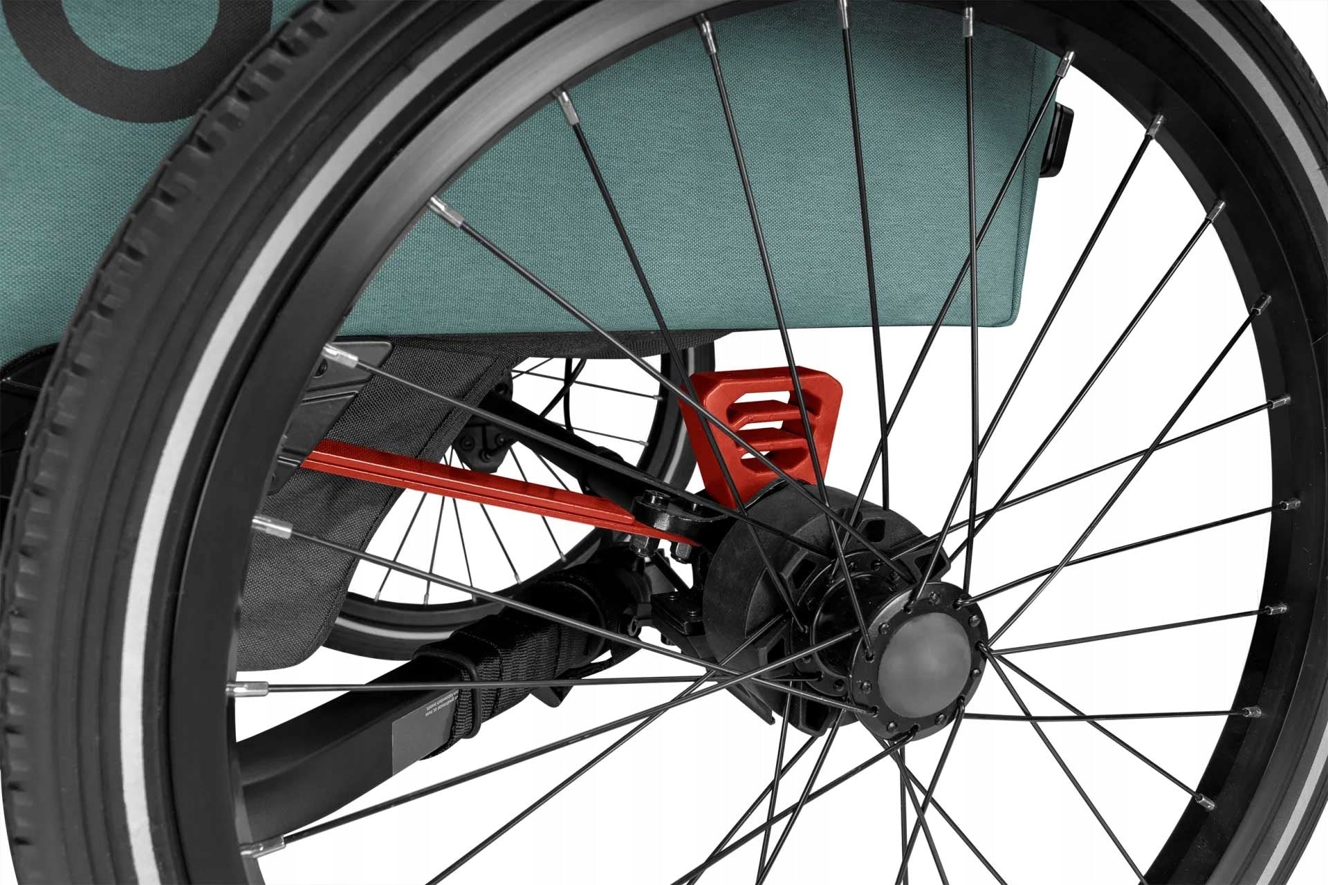 Bicycle trailer QERIDOO QUPA 1 Plus Blue Model QUPA 1 Plus