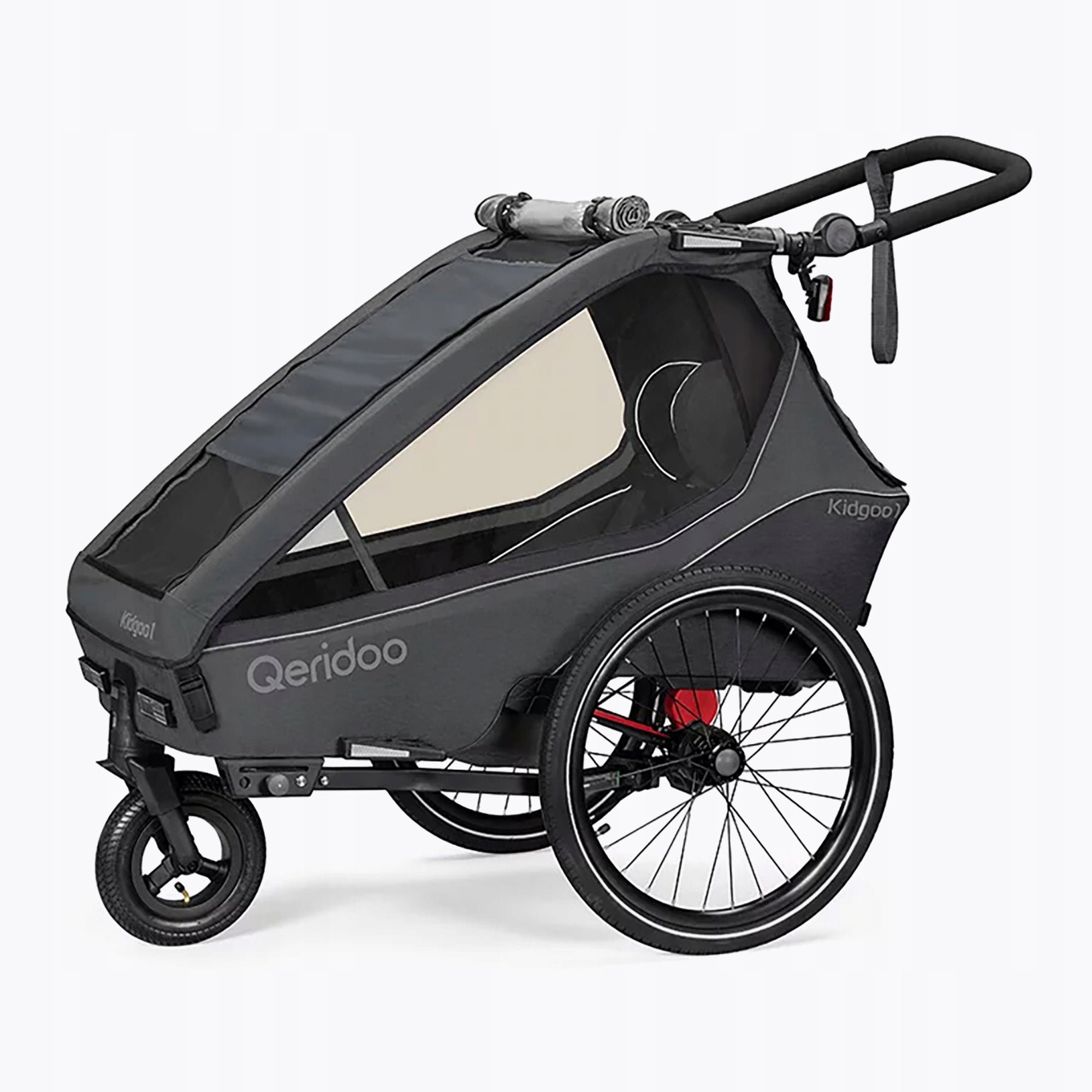 Bicycle trailer Qeridoo Kidgoo 1 dark steel grey OS EAN (GTIN) 4260204181196