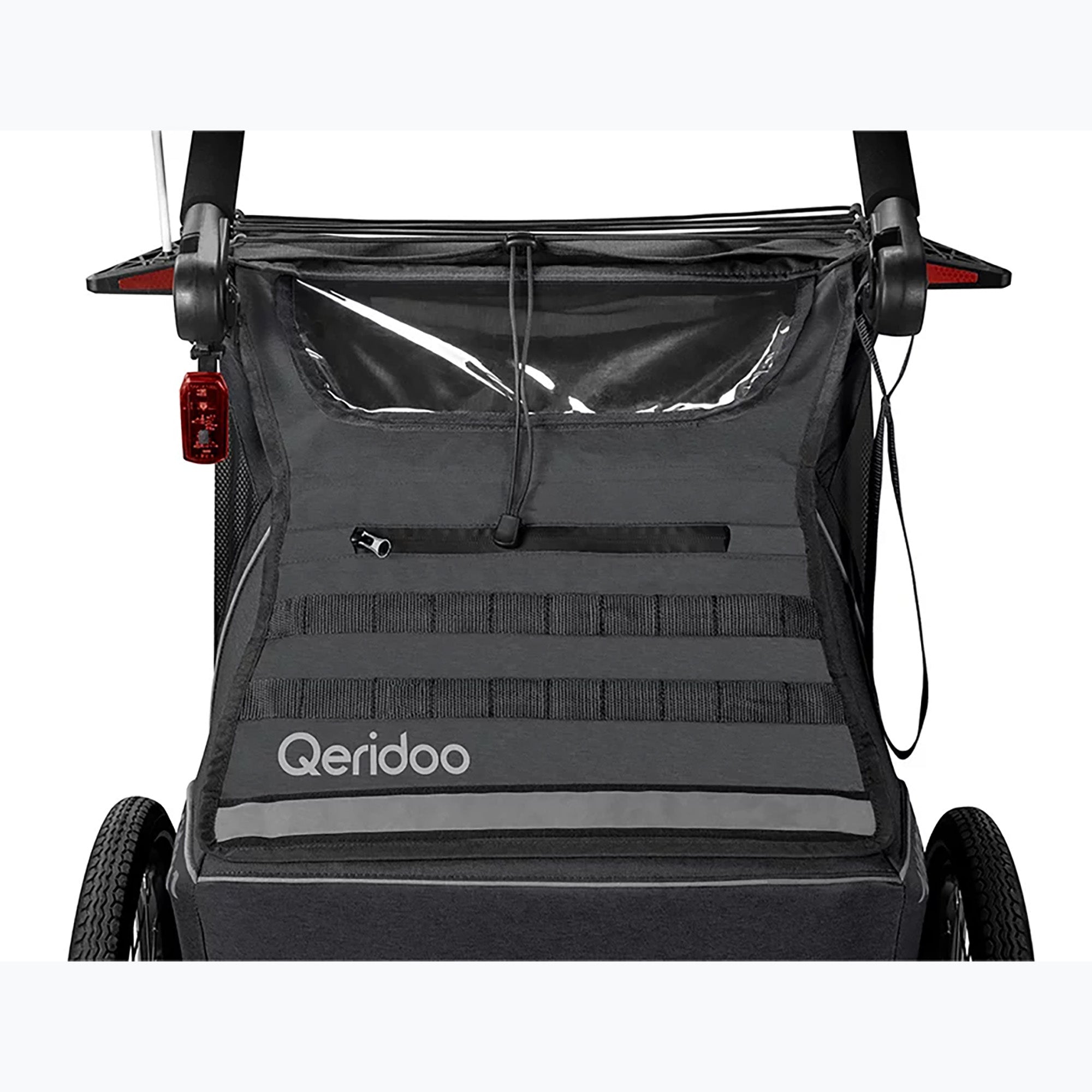 Bicycle trailer Qeridoo Kidgoo 1 dark steel grey OS Maximum load 33 kg