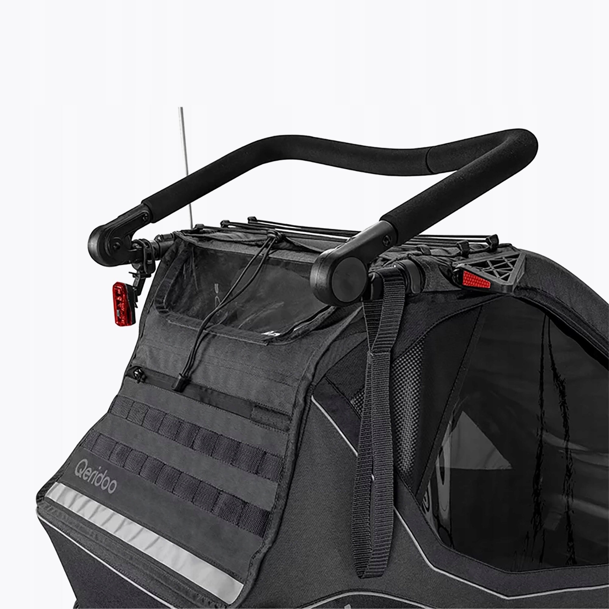 Bicycle trailer Qeridoo Kidgoo 1 dark steel grey OS Model KidGoo 1 2023