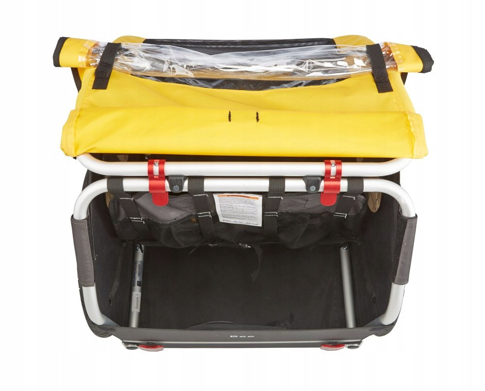Bicycle trailer for 2 children Burley Bee Double For for kids