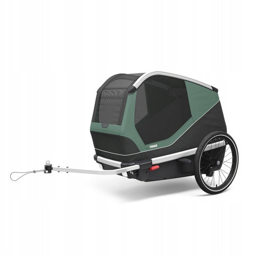 Bicycle trailer for dogs - Thule Bexey L up to 45 kg - Haze green