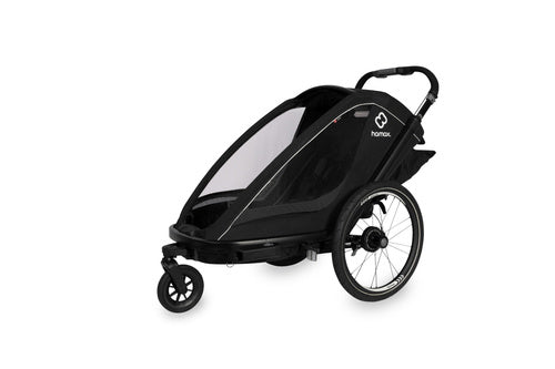 Bicycle trailer for one child Hamax BREEZE ONE Black Manufacturer code 7029774002341