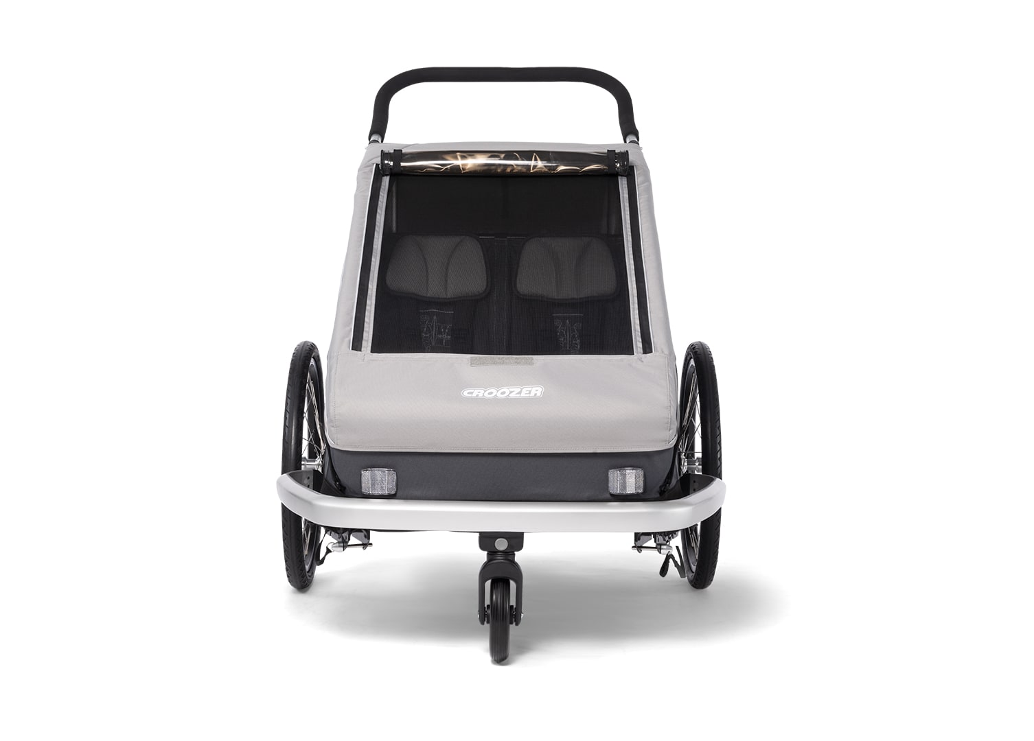 Bicycle trailer for two children Croozer Kid Keeke 2 + cover Brand Croozer