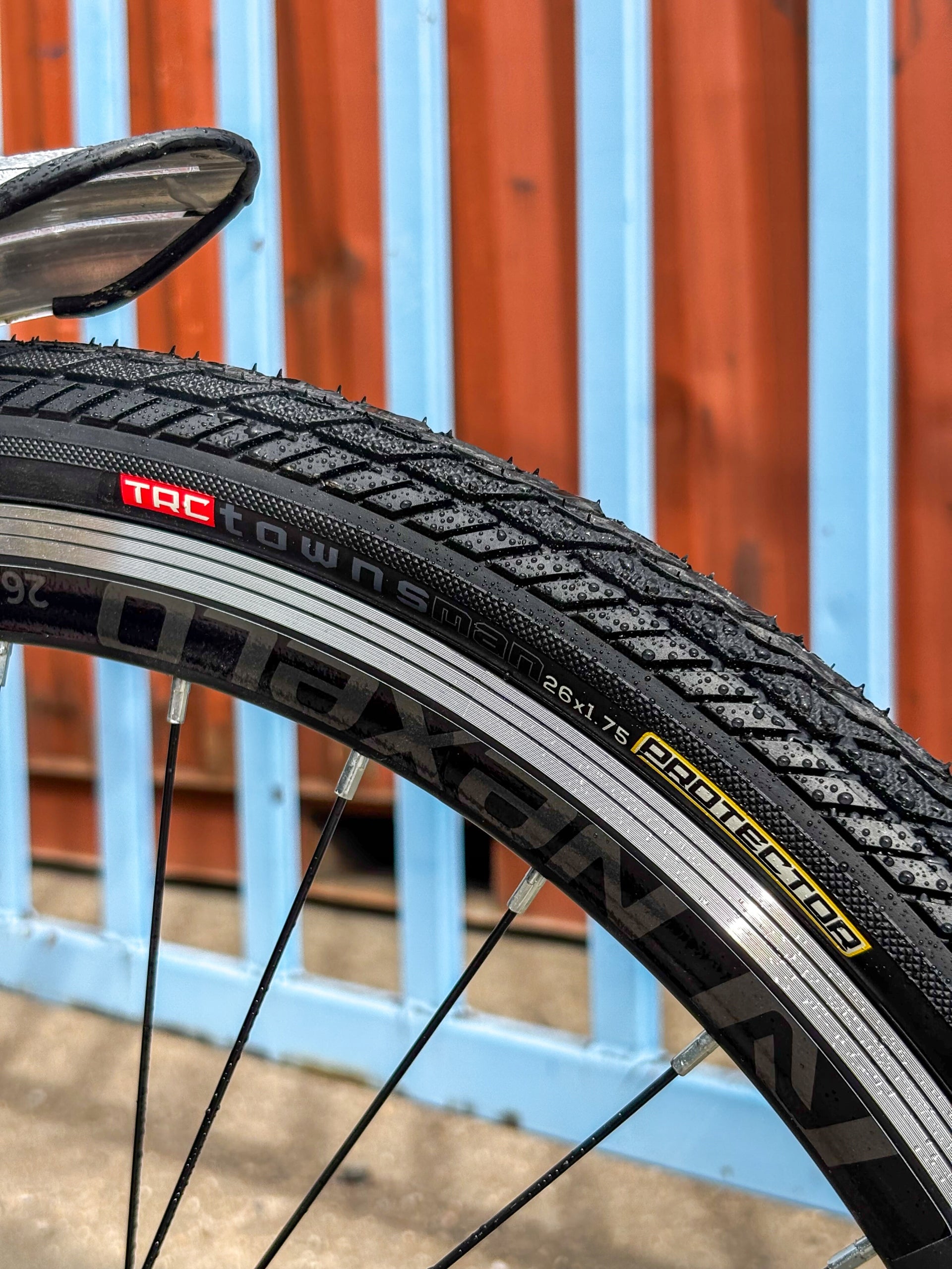 Bicycle tyre 26 TRC 26x1.75 ANTI-PUNCTURE 47-559 TYRE SET 2 PIECES Tire type wired