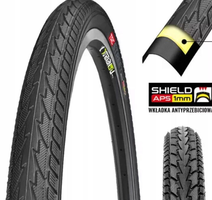 Bicycle tyre 26 x 1.75 STREET TOUR TRC ANTI-PUNCTURE 06665