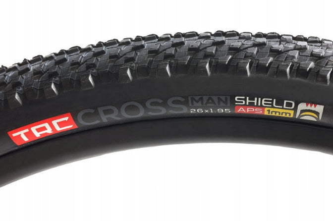Bicycle tyre 26 x 1.95 (50-559) TRC CROSSMAN ANTI-PUNCTURE 06664 Brand TRC