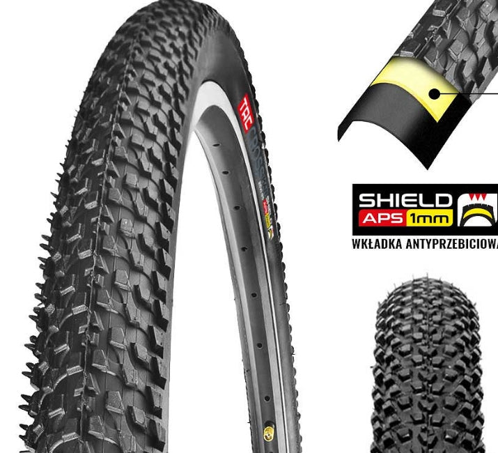 Bicycle tyre 26 x 1.95 (50-559) TRC CROSSMAN ANTI-PUNCTURE 06664