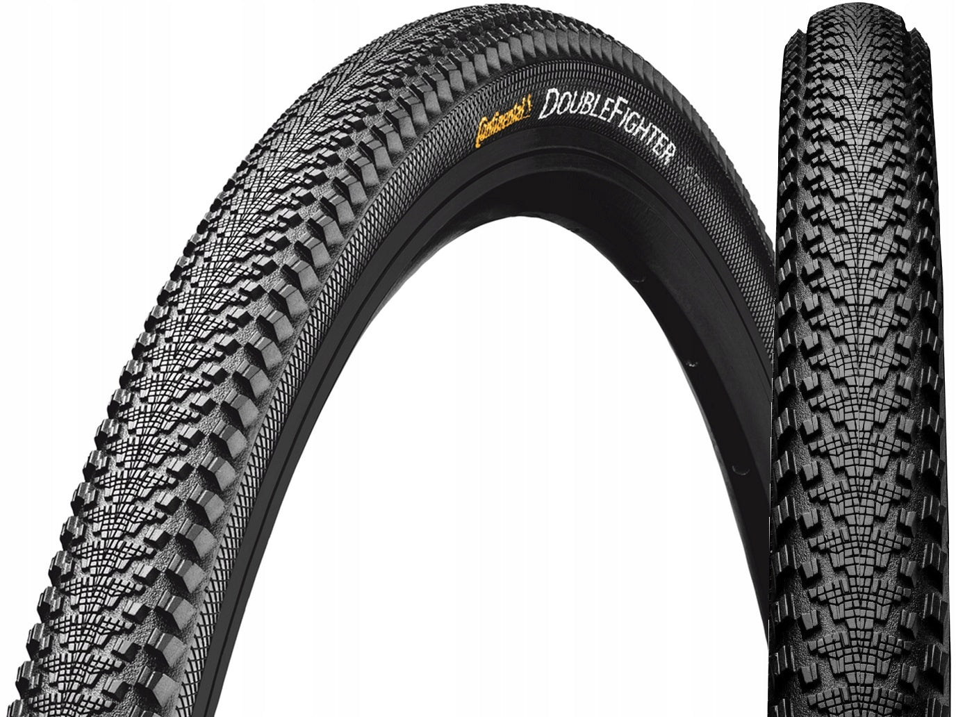 Bicycle tyre CONTINENTAL DOUBLE FIGHTER III 26x1.90 wire