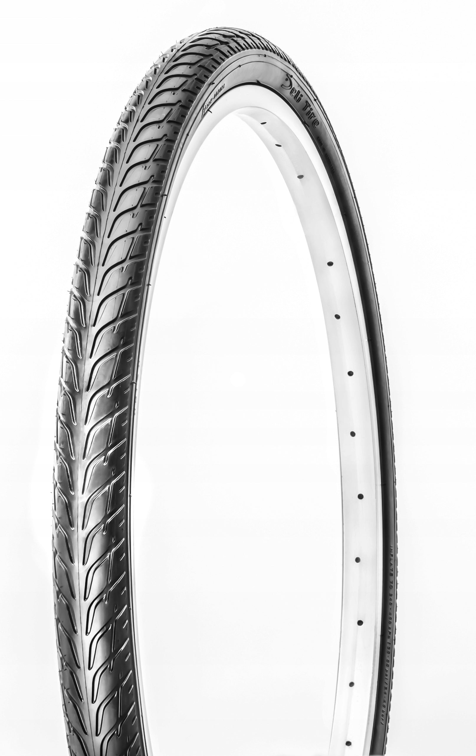 Bicycle tyre DELI 26x1.75 SA-283 black urban trekking 47-559