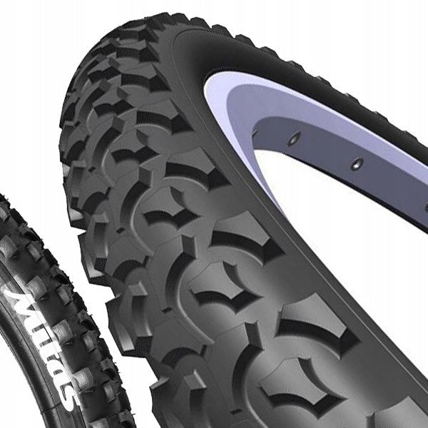 Bicycle tyre Rubena Mitas 26x2,00 inches wire MTB V2521.MIT Packaging status original