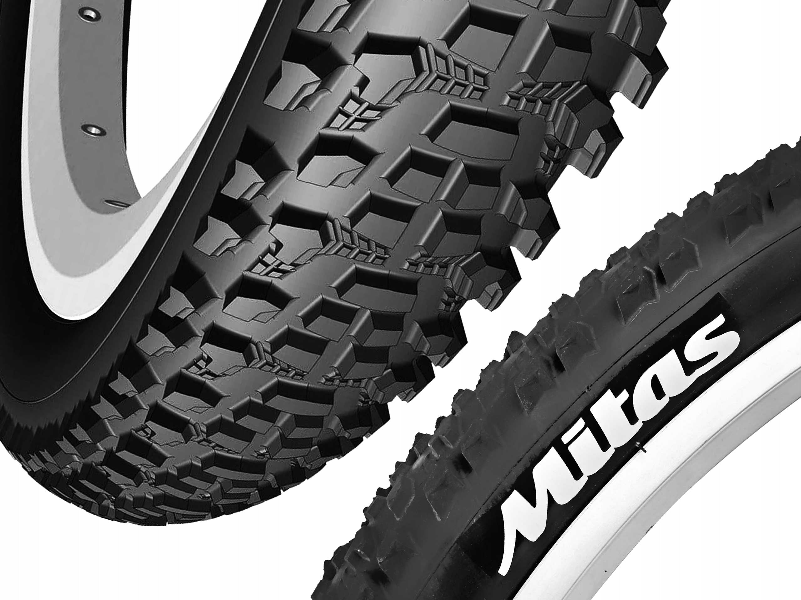 Bicycle tyre Rubena Mitas Ocelot V85 27,5 x 2.10 (54-584) black V2408.MIT Packaging status original