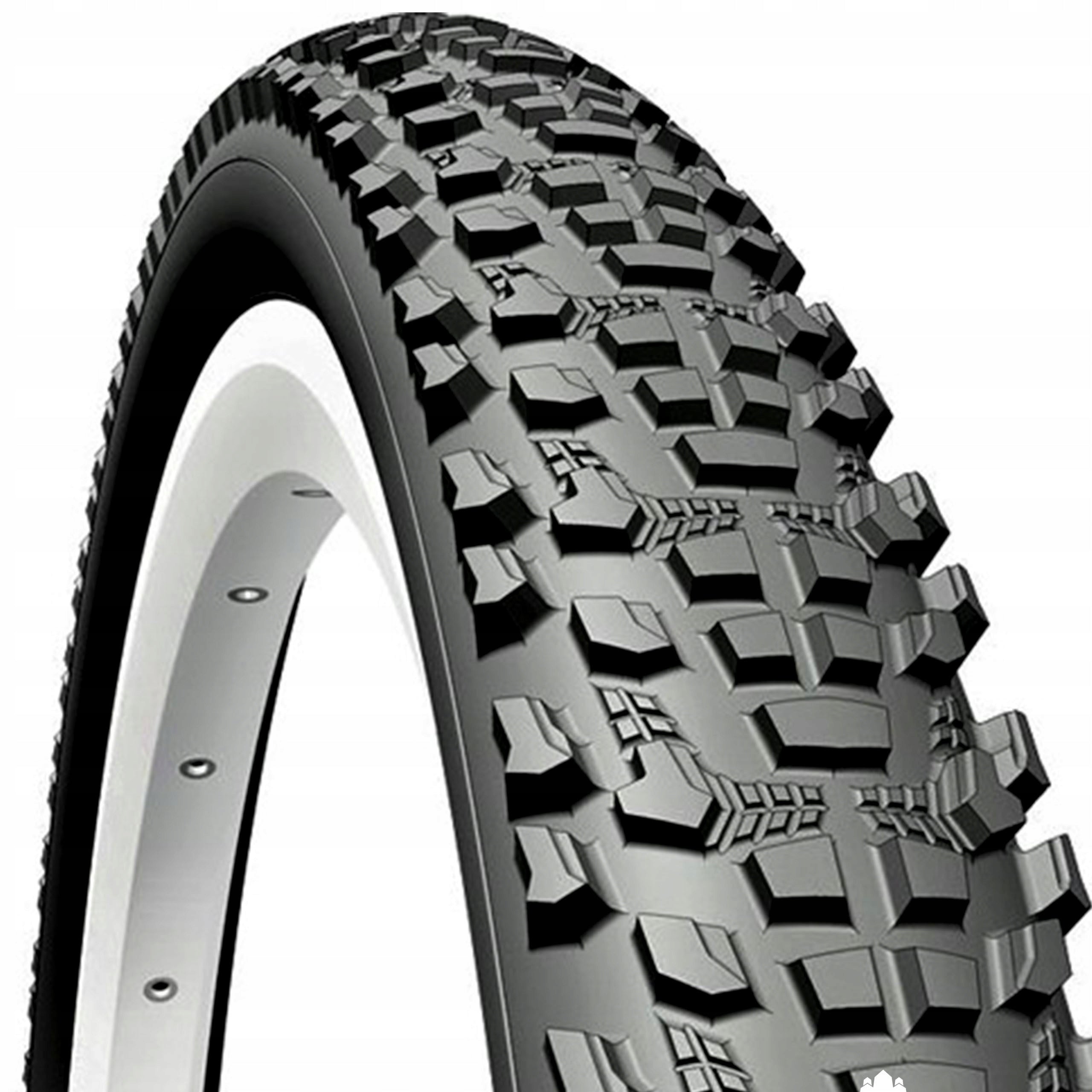 Bicycle tyre Rubena Ocelot 26 x 2,10 inner tube black MTB V2509.MIT