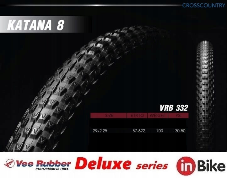 Bicycle tyres 29x2 25 tyre 57-622 MTB XC 29 x 2.25 KATANA 8 Vee Rubber XC Brand Vee Rubber