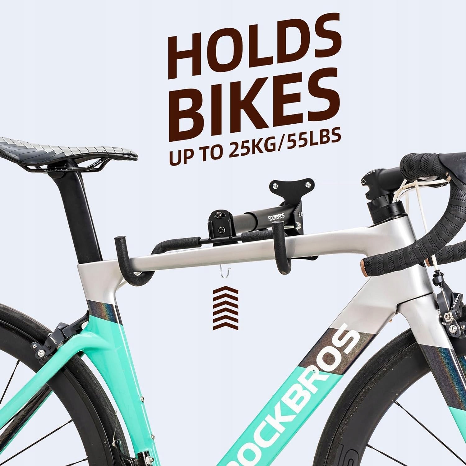 Bicycle wall hanger FOR FRAME up to 30kg adjustable ROCKBROS 27210016001 Brand Rockbros