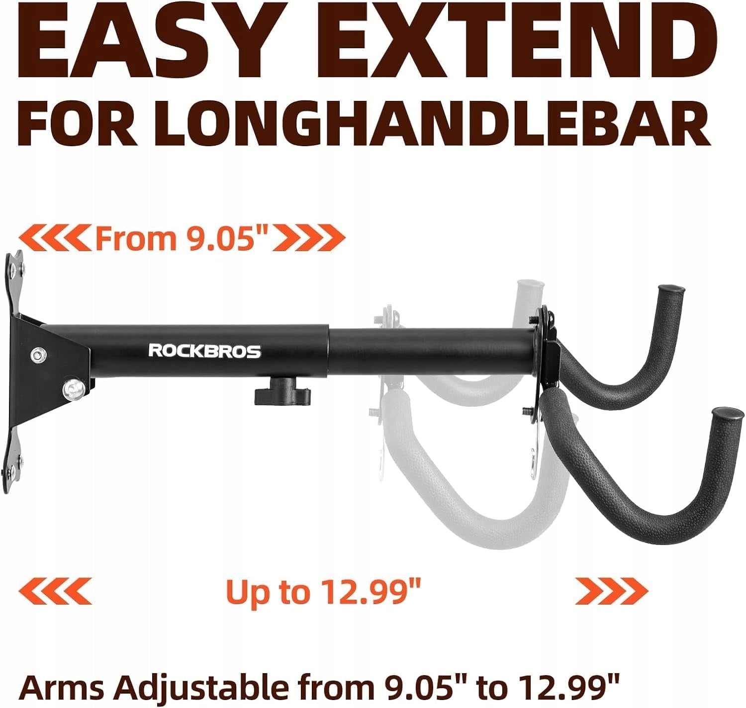 Bicycle wall hanger FOR FRAME up to 30kg adjustable ROCKBROS 27210016001 For other