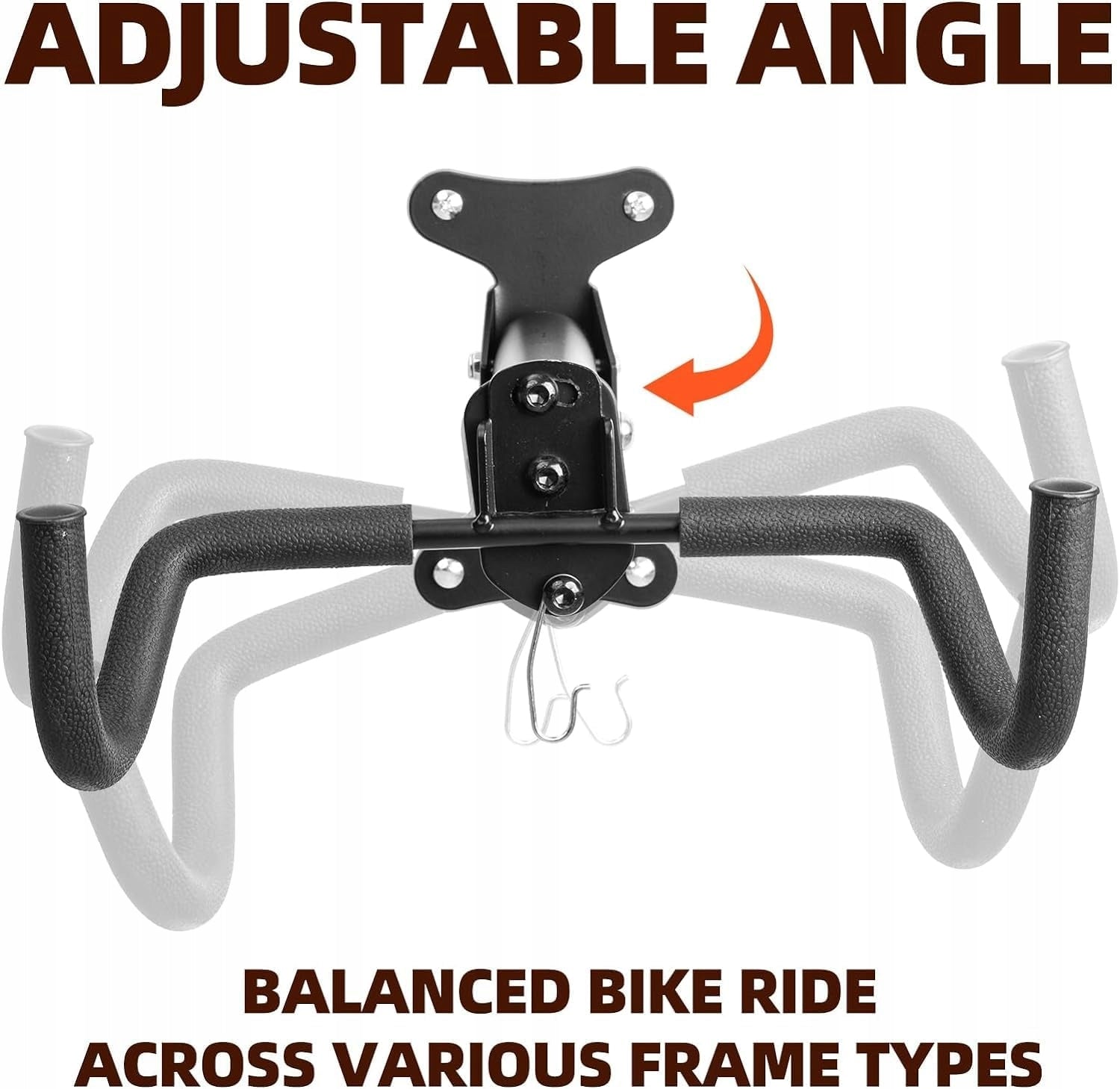Bicycle wall hanger FOR FRAME up to 30kg adjustable ROCKBROS 27210016001 Product weight with unit packaging 1.03 kg