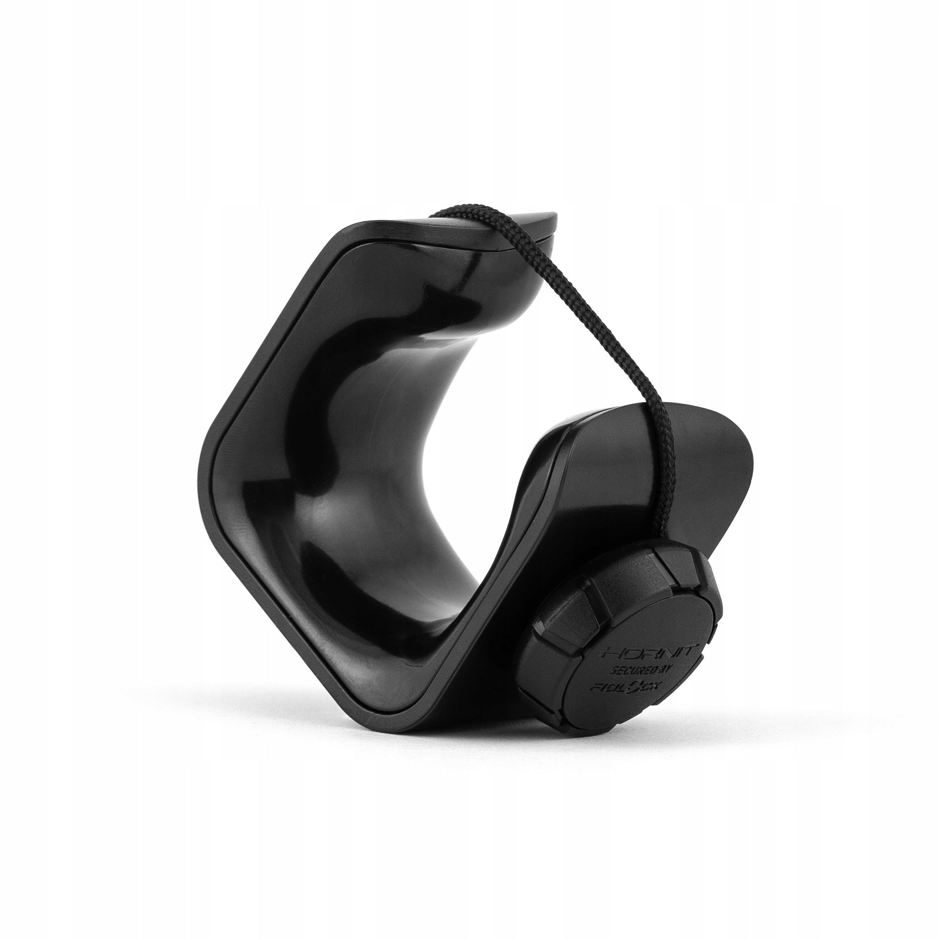 Bicycle wall mount HORNIT CLUG PRO Hybrid black M bicycle hanger