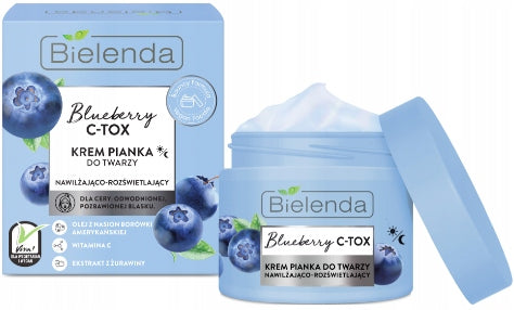 Gesichtsreinigungsschaum Bielenda Blueberry C-TOX, 135 g 