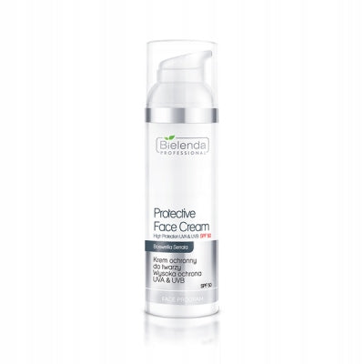 Veido kremas su SPF 50, Bielenda, 50 ml.