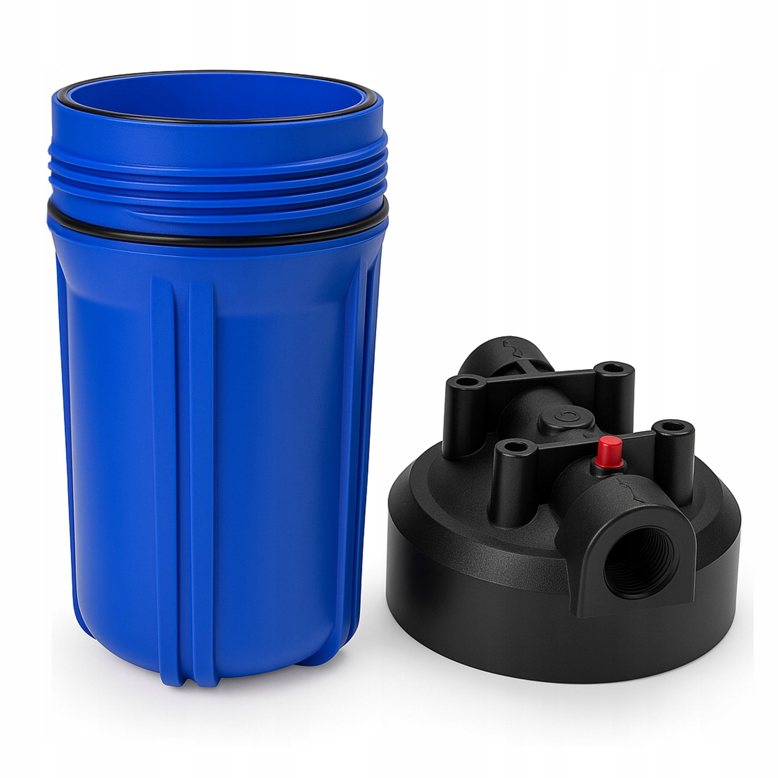 Big Blue 10" In-line Body WodaRO BB 2x O-Ring Water Filter Housing Assembly Packaging status original