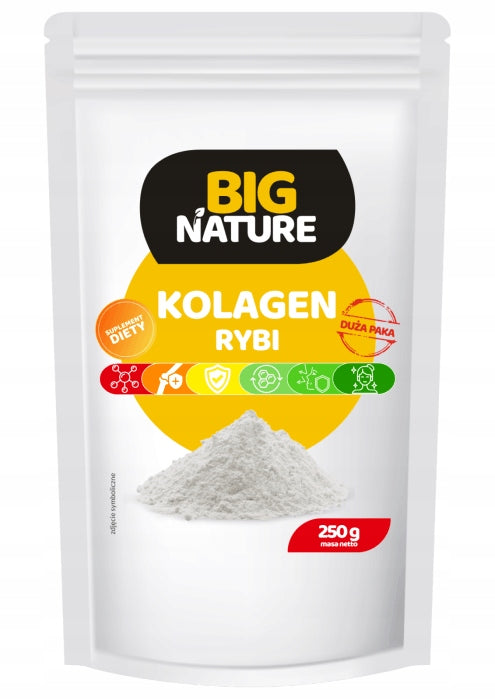 Big Nature Fish Collagen 250 g with Vitamin C Dietary Supplement
