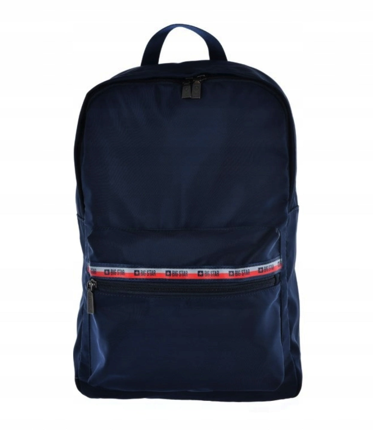 Big Star JJ574075 unisex navy blue backpack 44×35×14,5 cm | polyester Additional features zipper with pockets