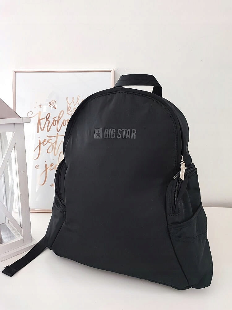 Big Star backpack black Kind city