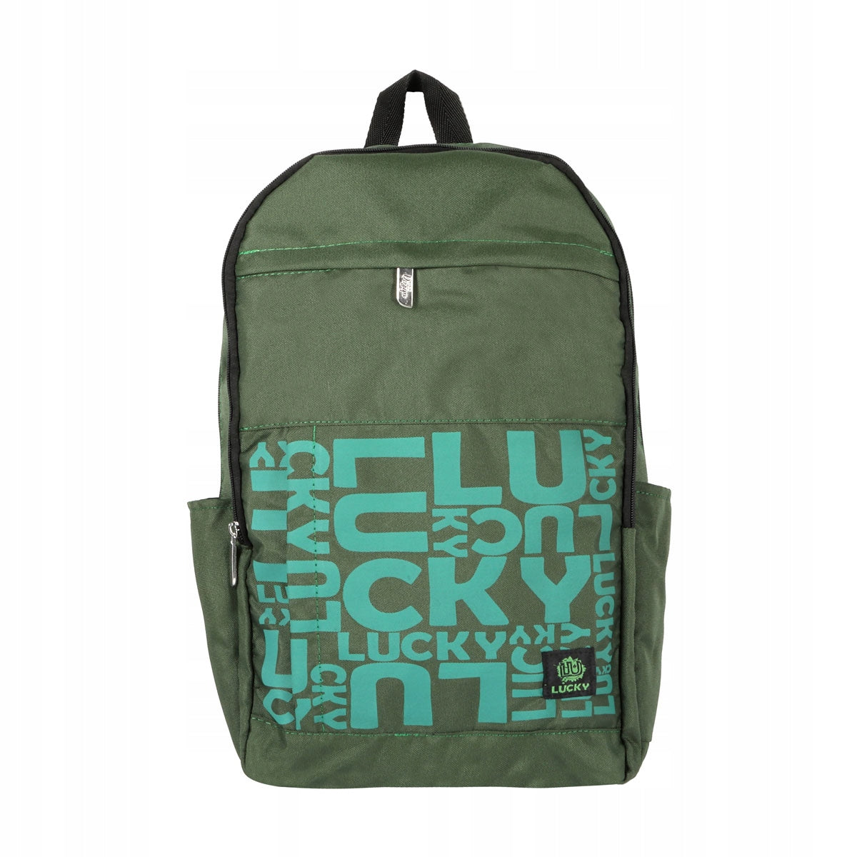 Biggdesign LUCKY school backpack BGD3827621167 green, waterproof, 17''
