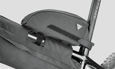 Bike Bag for Frame Topeak Loader Toploader Black Capacity 0.75 l
