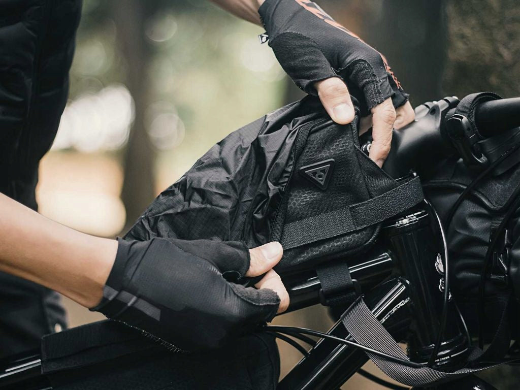 Bike Bag for Frame Topeak Loader Toploader Black Weight 169 g