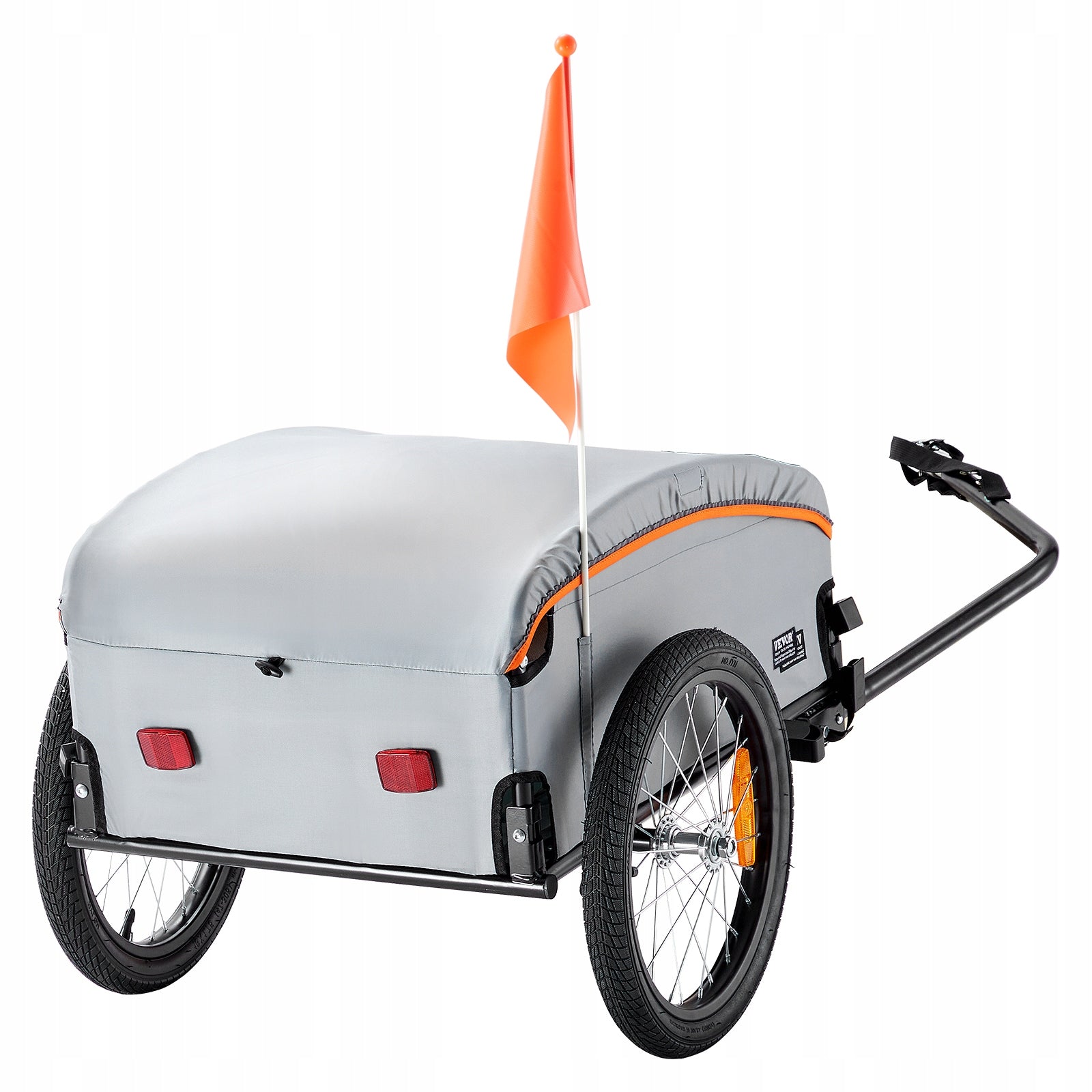 Bike Cargo Trailer 100LBS Foldable with Waterproof Cover 16 Wheels Manufacturer code CGKHZHJG100B
