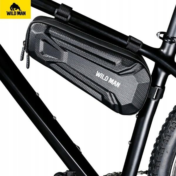 Bike Frame Bag, WILDMAN XT9 XL Bike Holder, Black Brand Wild Man